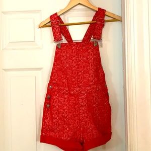 Bandana Print BDG Denim Romper